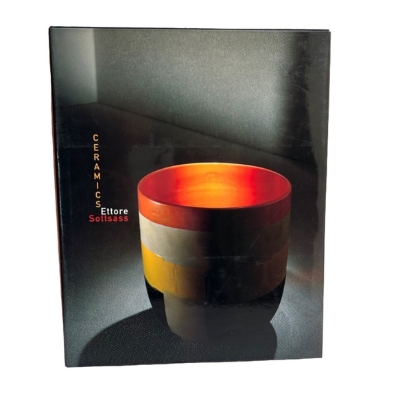 Ettore Sottsass: Ceramics Hardcover Book 1996 by Bruno Bischofberger - Picture 1 of 14